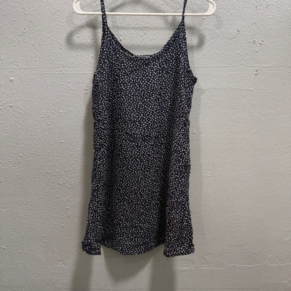 Maurices Floral Navy Mini Dress